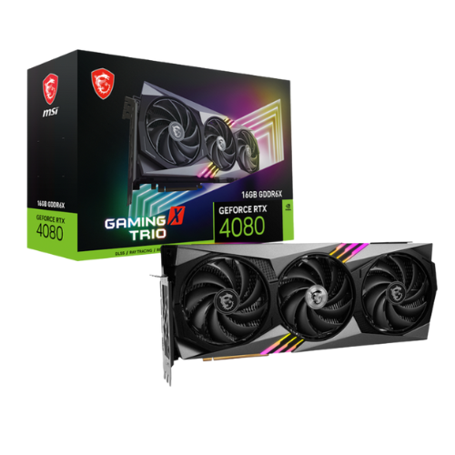 MSI GeForce RTX 4080 16GB GAMING X TRIO